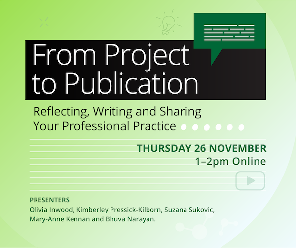 LARK Webinar From Project to Publication