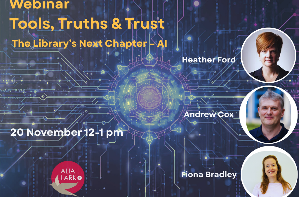 Tools, Truths and Trust: The Library’s Next Chapter – AI